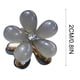 thumbnail image 4 of Pinza pequeña para el cabello con diseño de flor lateral, mini pinza para el cabello con temperamento y agarre, 4 of 5