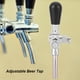 thumbnail image 5 of Grifo ajustable de acero inoxidable, grifo para barril de cerveza, plateado, para elaboración casera de cerveza de barril Likrtyny Para estrenar, 5 of 8