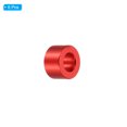 thumbnail image 3 of M5 Aluminum Spacers, 6 Pcs Metal Spacers Aluminum 5.2mm ID x 10mm OD x 6mm L Aluminum Spacer Screw Standoff,Red, 3 of 5