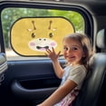 thumbnail image 3 of Yuyamidu Giraffe Car Window Sun Shades for Kids Cute Back Window Sunshades for Car 2 Pack Sunshade for Car Window Baby Yellow Car Side Window Sun Visor Car Accessories, 3 of 7