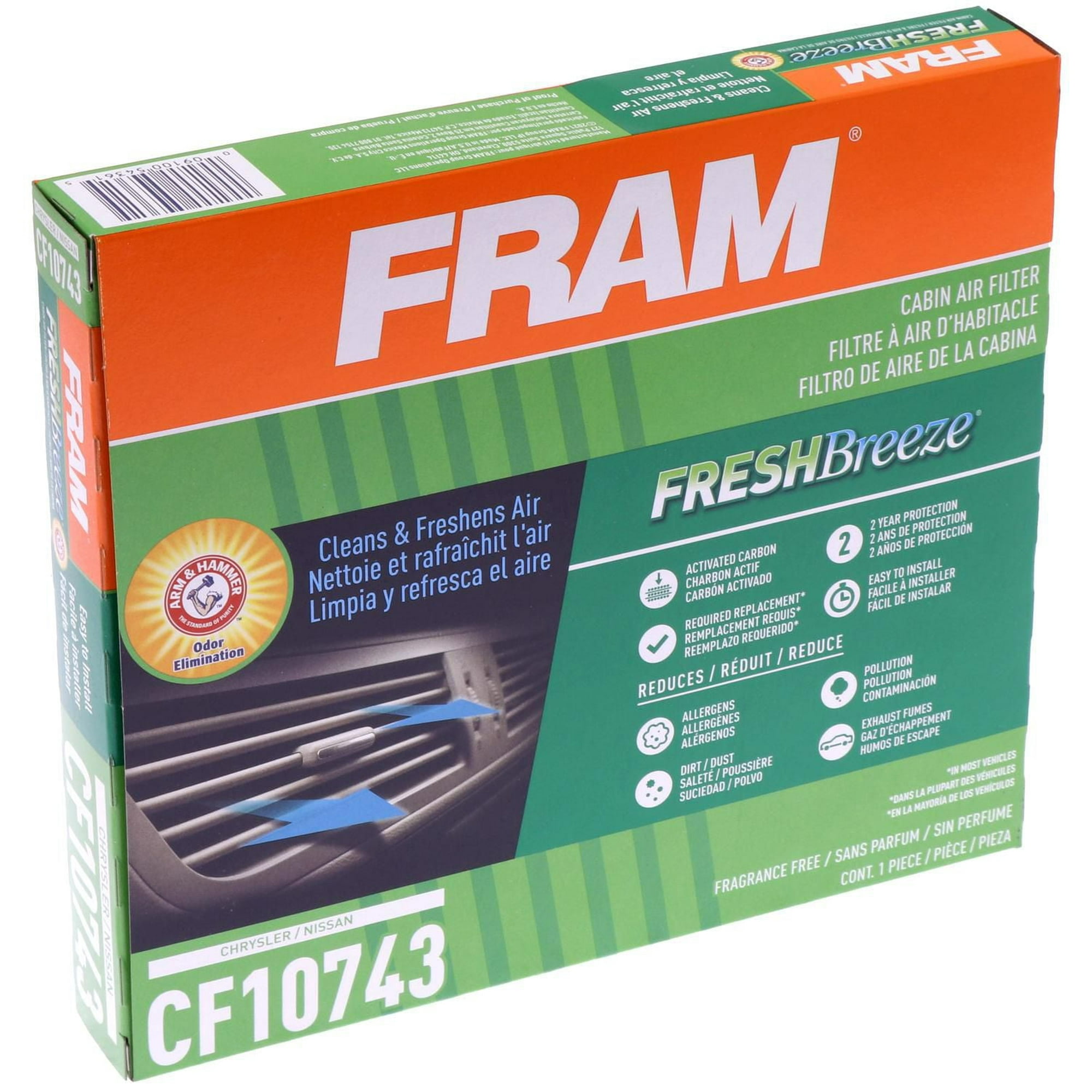 FRAM® Fresh Breeze® FCF10743 Cabin Air Filter - Walmart.ca