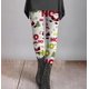 thumbnail image 1 of Pantalones deportivos holgados con tobillos atados para mujer con estampado digital de seda de leche, serie Halloween, 1 of 6