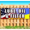 thumbnail image 1 of Lube, Oil & Filter 13 oz Vinyl Banner With Metal Grommets, 1 of 4