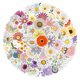 thumbnail image 2 of Pegatinas de vinilo con estampado de flores y margaritas, 110 unidades, impermeables, 2 of 5