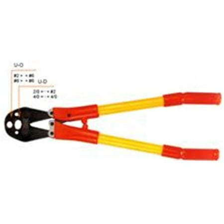 Morris Products 50085 H-Tap Crimp Tool With O And D Nose Dies