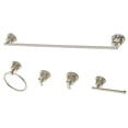 thumbnail image 6 of Kingston Brass BAH8230478PN Concord 5-Piece 30-Inch Towel Bar Bathroom Accessory Set in Polished Nickel, 6 of 6