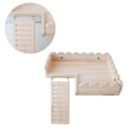 thumbnail image 2 of 1 plataforma de madera para hámster., 2 of 3
