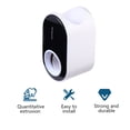 thumbnail image 2 of Bathroom Wall Mounted Punch Free Toothpaste Squeezer Rack Black for Home Use 1pc, 2 of 8