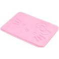 thumbnail image 1 of Cute Cartoon Pink Area Rugs Alfombras de baño Super Soft Memory Foam Alfombrilla de baño Antideslizante Absorbente Tapete de puerta Tapete de cocina Tapete de bienvenida 15.75X23.62 Pulgadas Namotu CZJJ-XM87, 1 of 7