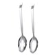 thumbnail image 1 of 2 cucharas de acero inoxidable para servir alimentos, prácticas cucharas coladoras de autoservicio., 1 of 5