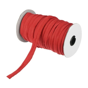 Piping Cord Trim 30 Yards 0.6 Inch Piping Tape for Sewing,DIY Crafting Fabric Edge Trim Red