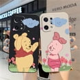 thumbnail image 2 of Case For OPPO FIND X6 X3 REALME X7 X50 RENO 2 4Z 4 6 Lite 5Z 5F 4G 5G PRO Liquid Silicone Case Piglet Winnie the Pooh Bear, 2 of 5