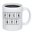 thumbnail image 2 of Fuck Off Taza de café divertida Taza de desayuno Taza de café divertida 11 onzas Inspirador y motivador Feliz Sencillez, 2 of 5