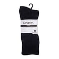 thumbnail image 1 of Calcetas George para Mujer, Diabético 2 Pares Negro Unitalla, 1 of 4