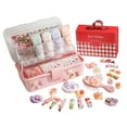 thumbnail image 4 of Juego de pegamento de crema Artificial para niños, peine de juguete para hacer manualidades, accesorios de resina al azar, Material de bricolaje, jueg con caja de almacenamiento, 4 of 7