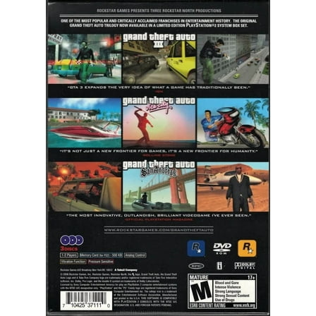 Grand Theft Auto Trilogy PlayStation 2