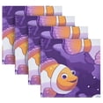 thumbnail image 5 of Qxltty Tropical Clownfish Napkins 20×20in Perfect for Parties Dinners Weddings Cocktail Housewarming Cloth Napkins Set of 4, 5 of 8