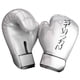 thumbnail image 2 of Guantes de boxeo PU cuero Muay Thai punzonado bolsa MMA Kickboxing Sparring entrenamiento guantes de lucha para hombres y mujeres - 10_White 10_Blanco Sunnimix guantes de boxeo, 2 of 8