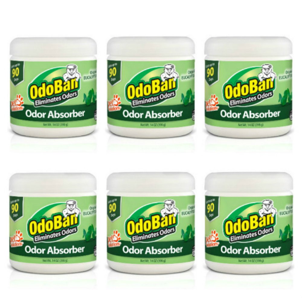 OdoBan Solid Odor Absorber for Home and Small Spaces, Original
