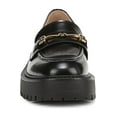thumbnail image 3 of Sam Edelman Women's Lea Platform Loafer Black Leather 10.5M, 3 of 6