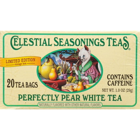 Celestial Seasonings Perfectly Pear White Tea Bags (20 Count)