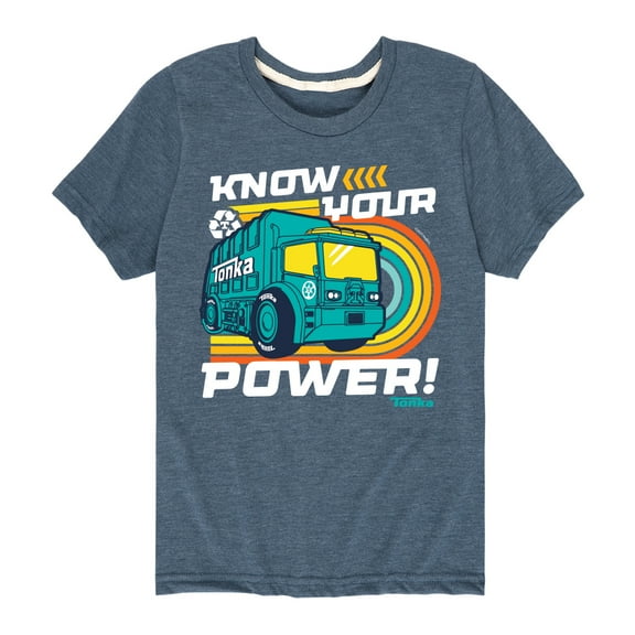 Tonka - Know Your Power - Toddler Boy's Short Sleeve T-Shirt