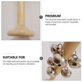 thumbnail image 3 of 2Pcs Wooden Stick Bells Musical Toys Musical Instruments Tools for Early Education, 3 of 9