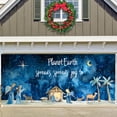 thumbnail image 2 of Banderín Navideño Para Puerta De Garaje. Gran Cubierta Colgante Para Puerta. Decoración Navideña Para Pared De Garaje. Decoración Exterior Para Fiestas., 2 of 2