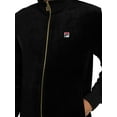 thumbnail image 4 of Fila Nero Velour Track Jacket, Black, 4 of 6