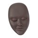 thumbnail image 4 of Cabeza de maniquí para pestañas, peinado, extensiones de pestañas, maquillaje. Color café, 4 of 9