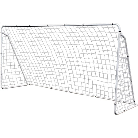 12'x6' Portable Soccer Goal for Backyard Kids Adults Soccer Net and Frame for Home Backyard Practice Training Goals Soccer Field Equipment