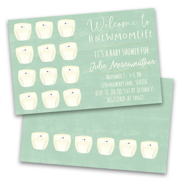 Personalized-Classic-Baby-Diapers-Baby-Shower-Invitations-...