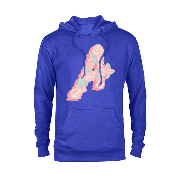 Marvel Avengers Logo Floral - Pullover Hoodie for Adults – Customized-Royal Heather