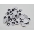 thumbnail image 4 of U8MO Moving Wiggly Wobbly Googly Eyes foy DIY Doll Scrapbooking crafts Pick Your Size-20mm 100Pcs, 4 of 8