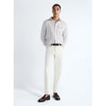 thumbnail image 2 of Free Assembly Men's Linen Blend Button Front Shirt with Long Sleeves, Sizes S-3XL, 2 of 6