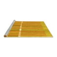 thumbnail image 2 of Ahgly Company Machine Washable Indoor Rectangle Abstract Yellow Modern Area Rugs, 2' x 3', 2 of 4