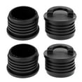 thumbnail image 1 of LITINKIMI 4Pcs Kayak Boat Drain Plug Kit Black Universal Drain Hole Plugs for Canoe Scupper Hole Replacement, 1 of 8