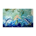 thumbnail image 1 of Betsydrake DM1199G 30 x 50 Pouces Reine de la Mer Tapis de Porte - Grand, 1 of 1
