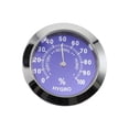 thumbnail image 4 of Analog Thermometer Hygrometer Temperature Humidity Monitor Meter Gauge Blue Hygrometer Smile Home, 4 of 9