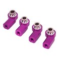 thumbnail image 2 of RC Car Rod End, Fine Workmanship M3 RC Car Steering Rod Head Bend Steel  For 1/10 Model Black,Red,Silver,Dark Blue,Purple, 2 of 8