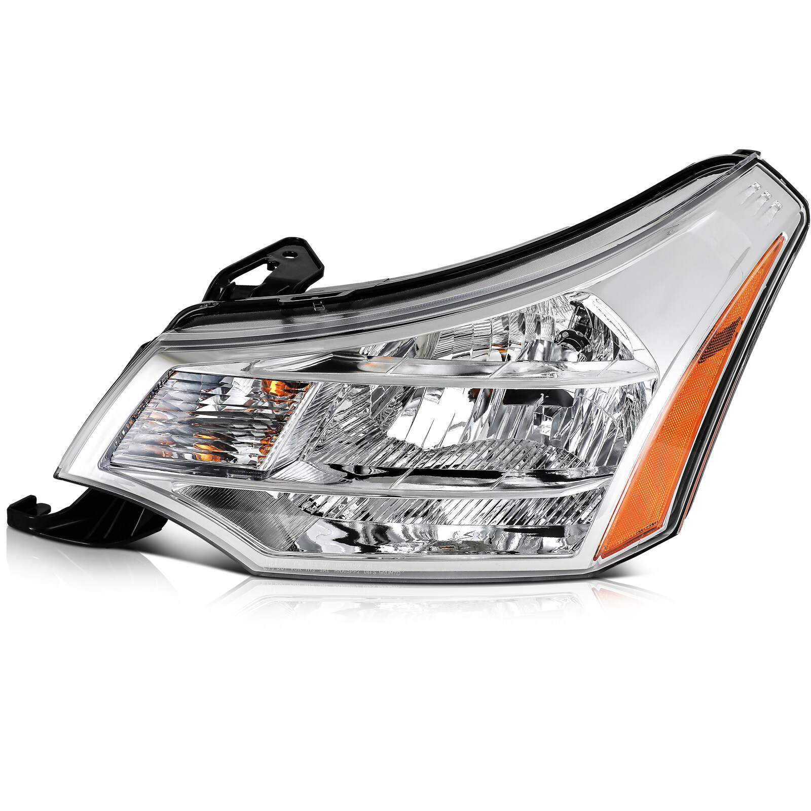 ECCPP Headlight Assembly  for Focus 2008-2011 Driver and Passenger Side Headlamps