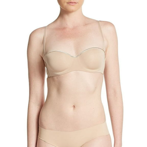 Natori Women's Reflex Strapless Bra with Bump and Removable Straps 774495