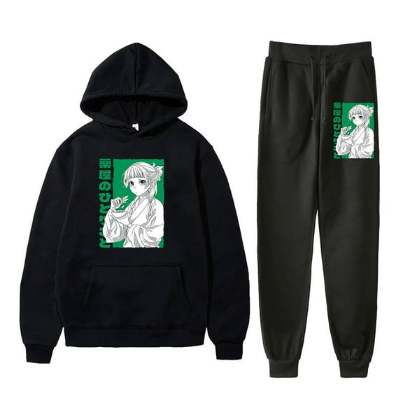 The Apothecary Diaries Anime Merch Hoodies Jogger Pants Set Cosplay Unisex Fashion Streetwear
