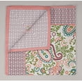 thumbnail image 4 of Vargottam Collection de Luxe Table à Dîner en Lin Décor Serviette en Coton Tissu Imprimé Serviettes Réutilisables Ensemble de 12, 20 X 20 - Paisley Asiatique, 4 of 6
