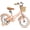 Orange, variant on ACEGER 16 Inch Girls Bike with Basket, Pink, Training Wheels, Ages 4-8