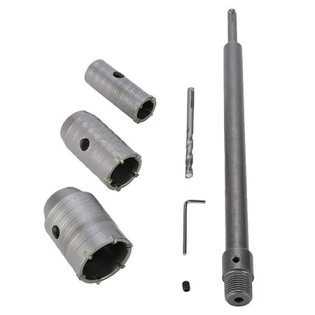 

30 40 50mm SDS Plus Carbide Tip Drill Bit Shaft Cutter Wall Drill Brick Stone Concrete Cement with Wrench