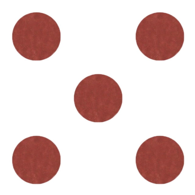 relayinert 10 Pcs 100mm 180 Grains Papier de Verre Polissage Disques de Papier Outils de Broyage Ronds Rouges pour 4 Pouces 1500 Maille 5Ensemble