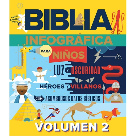 Biblia InfogrÃ¡fica Para NiÃ±os, Volumen 2 (Bible Infographics for Kids. Volume 2), (Hardcover)