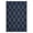 Navy; Ivory, variant on Avalon Home Mackinaw Garden Lattice Indoor/Outdoor Area Rug