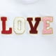thumbnail image 4 of Conjunto de sudadera de dos piezas con top con letras y pantalones acampanados para bebé y niña pequeña, 4 of 5